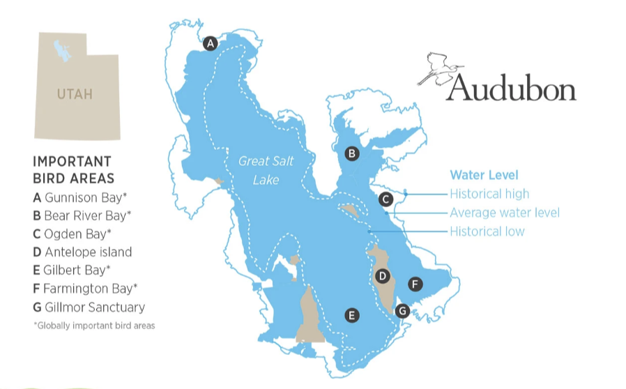 List of Important Bird Areas, as designated by Audubon