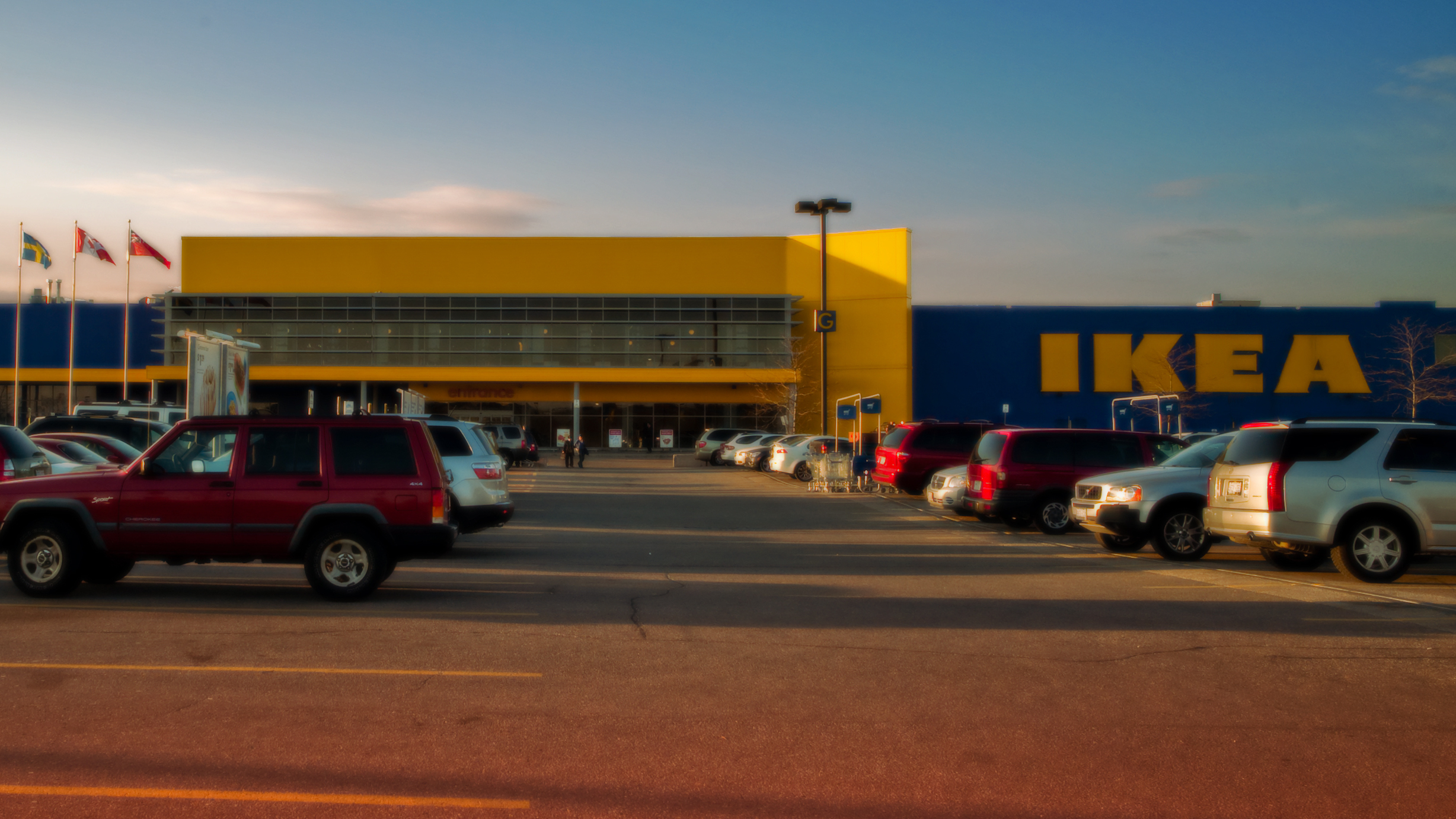 IKEA parking lot