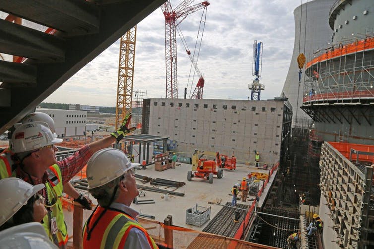 Construction of the Vogtle nuclear power plant