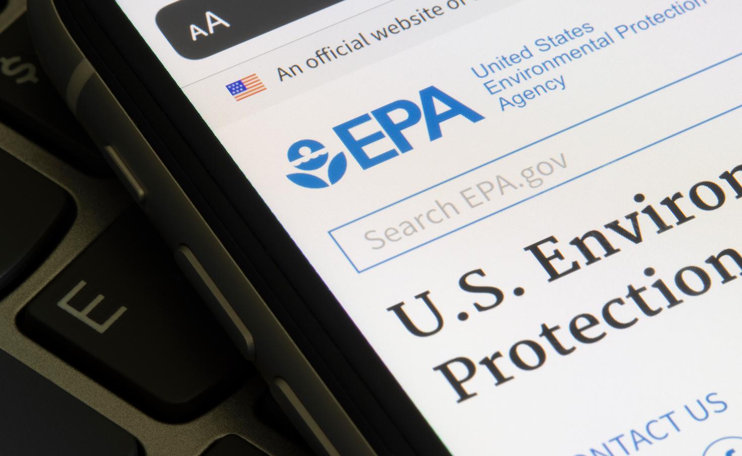 EPA web site