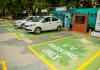 EVs charging in New Delhi, India