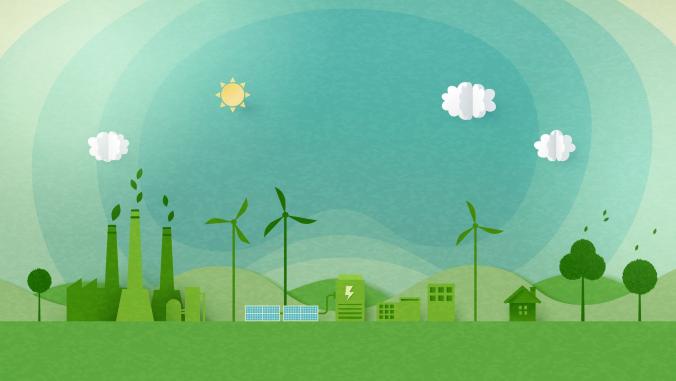 Green industry and alternative renewable energy.