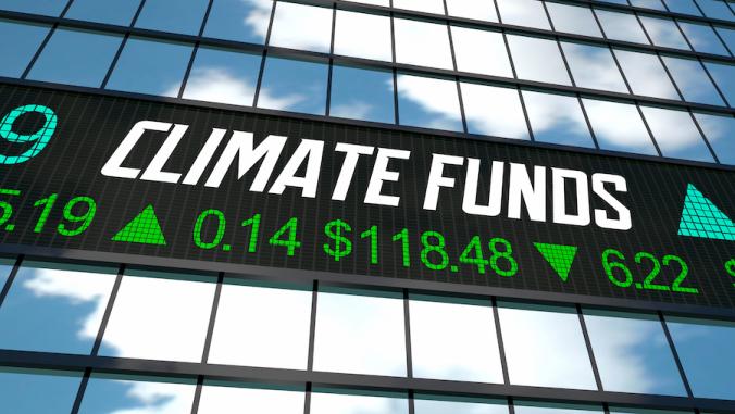Climate Funds Responsible Investing Stock Market 